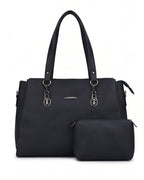 Spacious Workwear Tote Bag - Black