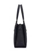 Spacious Workwear Tote Bag - Black