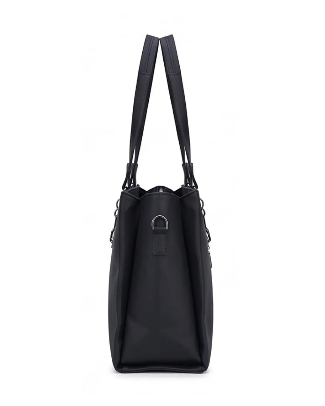 Spacious Workwear Tote Bag - Black