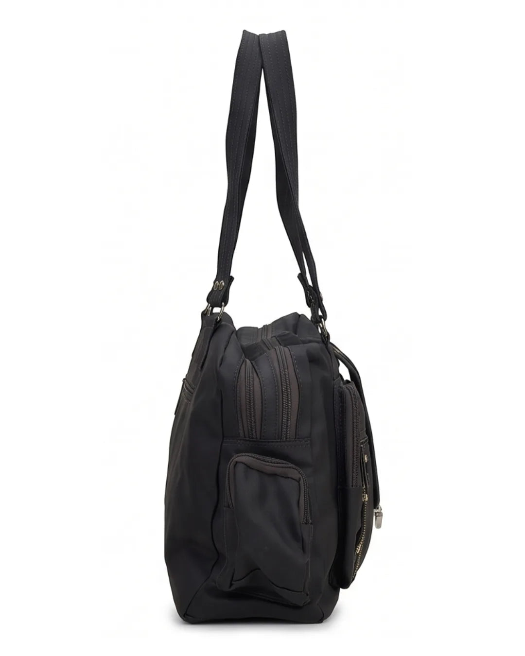 Everyday Utility Satchel Bag - Black