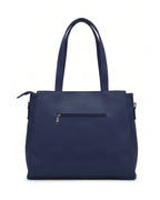 Spacious Workwear Tote Bag - Blue