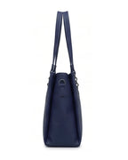 Spacious Workwear Tote Bag - Blue