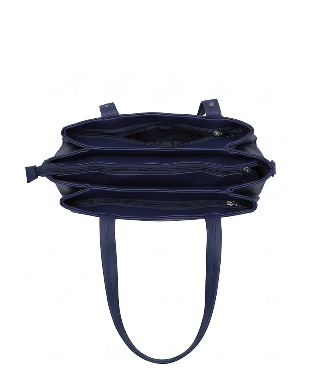 Spacious Workwear Tote Bag - Blue