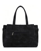 Classic Textured Utility Tote - Black