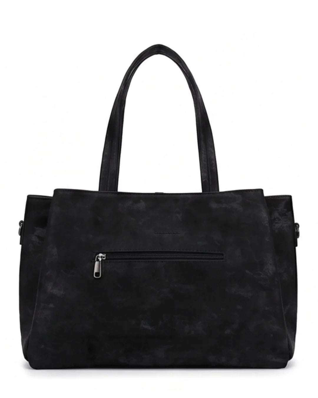 Classic Textured Utility Tote - Black