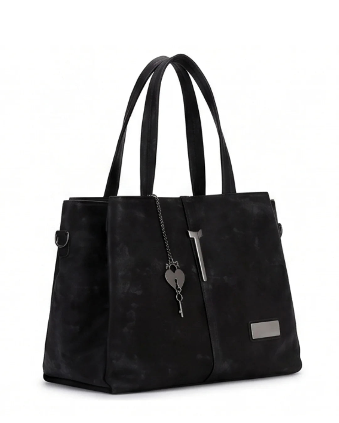 Classic Textured Utility Tote - Black