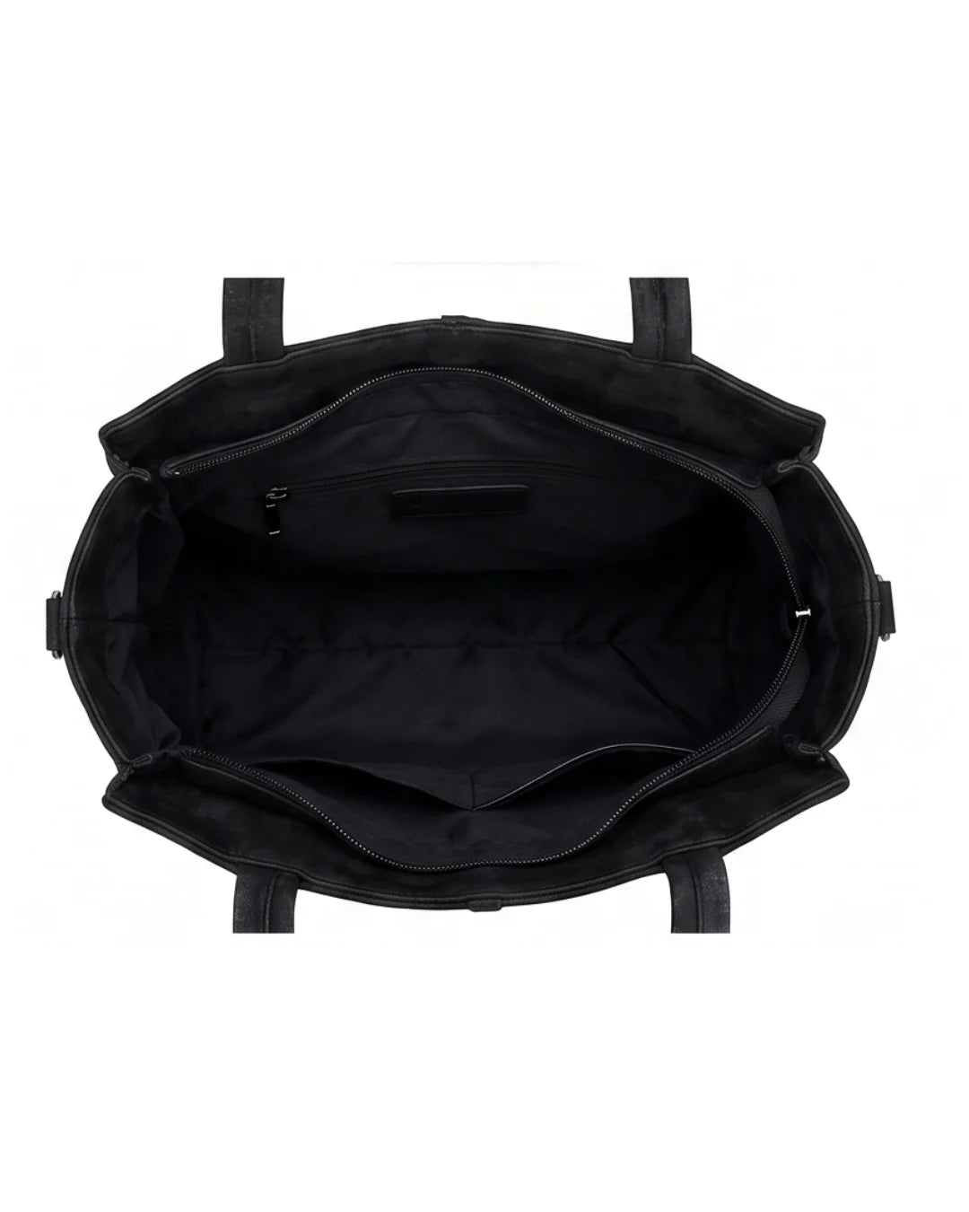 Classic Textured Utility Tote - Black