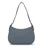 Sky blue shoulder bag on a white background 2