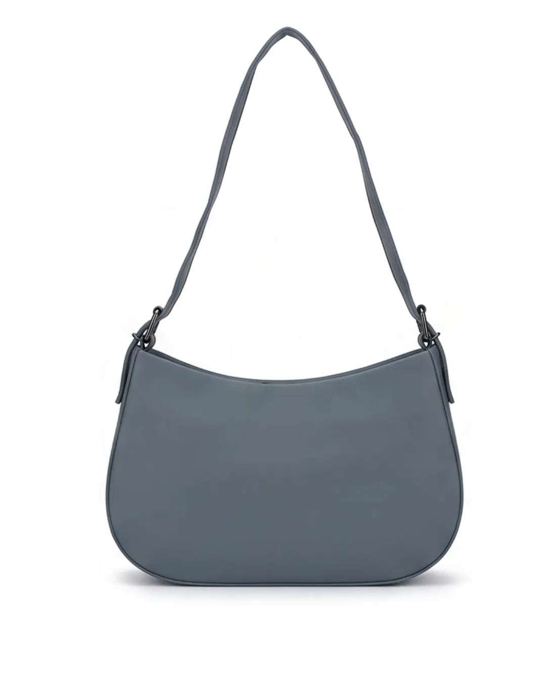 Sky blue shoulder bag on a white background 2