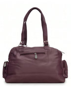Everyday Utility Satchel Bag - Burgundy 1