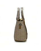 Aesthetic Herringbone Satchel Bag