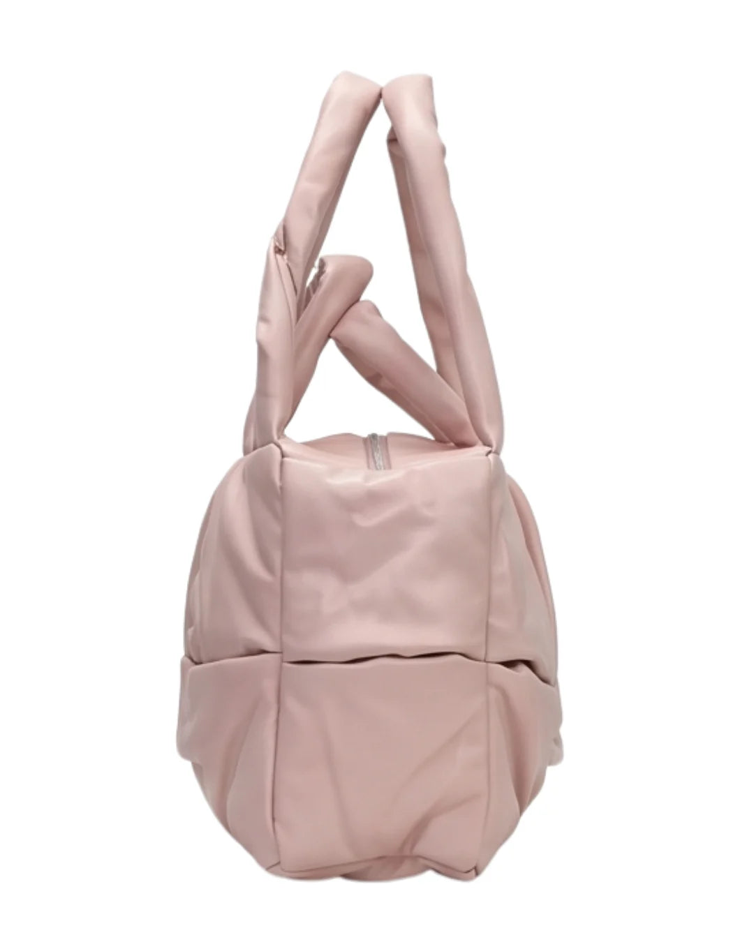 Puffy Quilted Trendy Bag - Pink