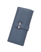 Lora Halle- New Bluish Grey Wristlet Wallet