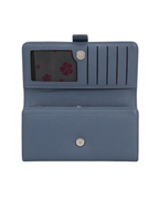 Lora Halle- New Bluish Grey Wristlet Wallet