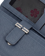 Lora Halle- New Bluish Grey Wristlet Wallet