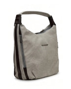 Stylish Woven Hobo Bag - Grey