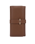 Lora Halle- New Brown Clutch Wristlet Wallet