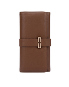 Lora Halle- New Brown Clutch Wristlet Wallet