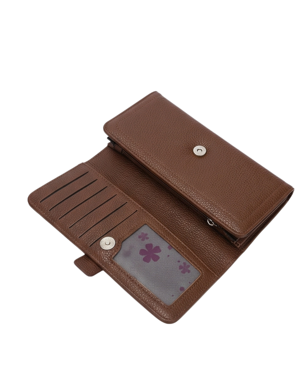 Lora Halle- New Brown Clutch Wristlet Wallet