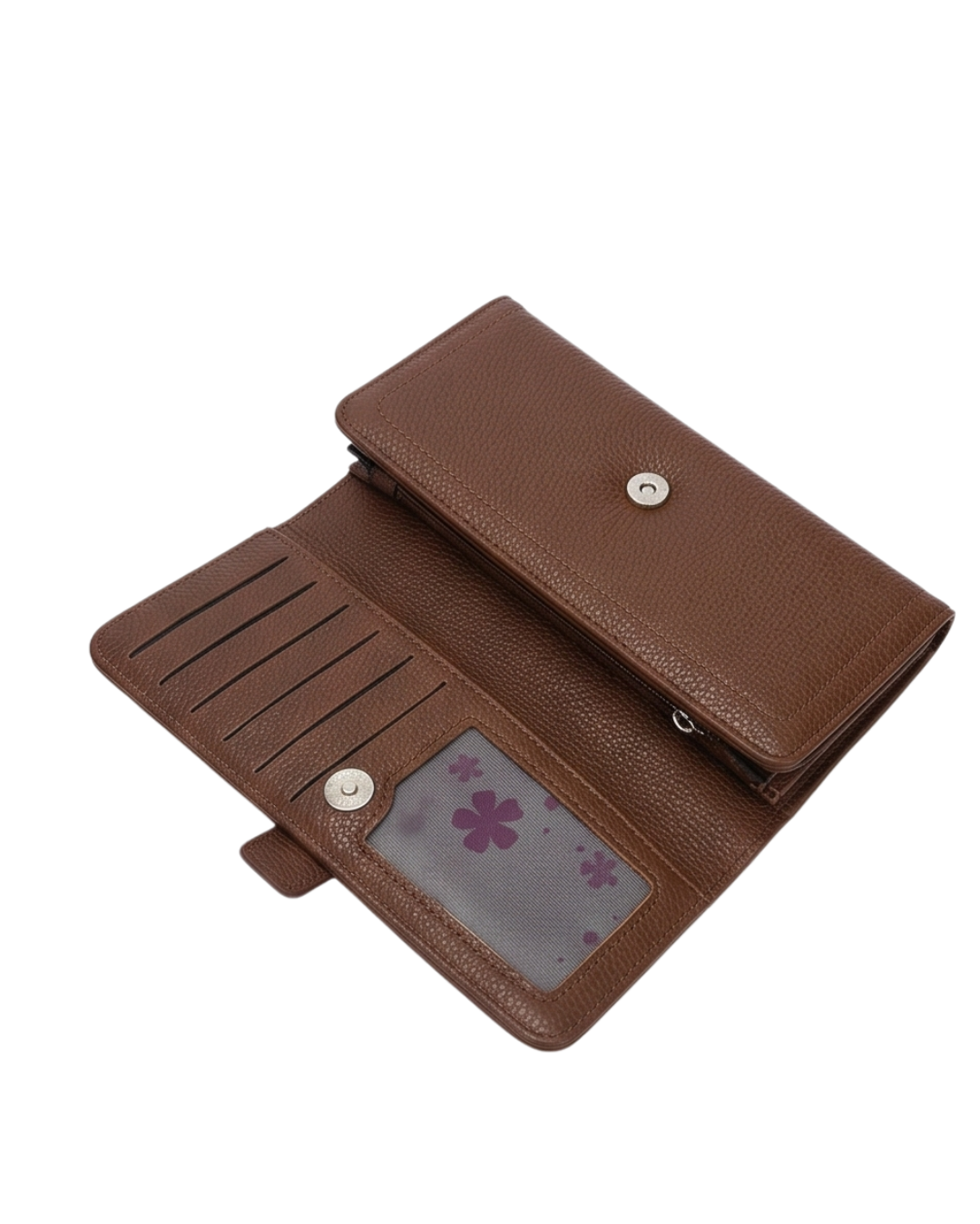 Lora Halle- New Brown Clutch Wristlet Wallet