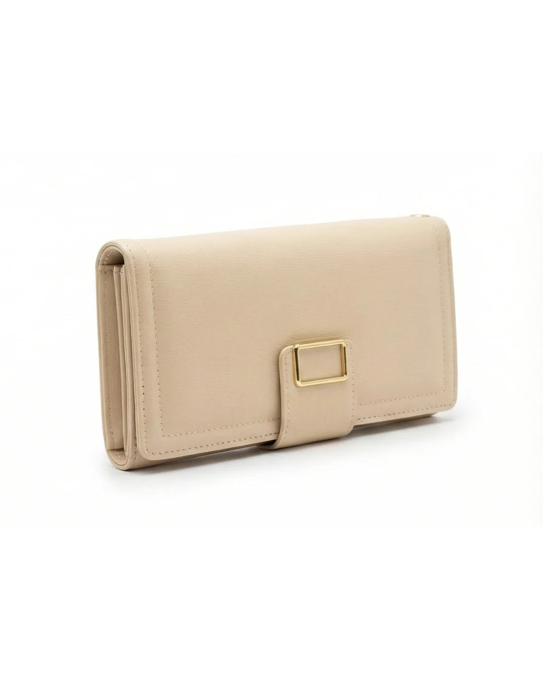 Lora Halle Classic Wristlet – Sand Beige- Womens Wallet