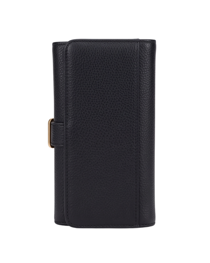 Lora Halle Brown Wristlet Ladies Wallet Black
