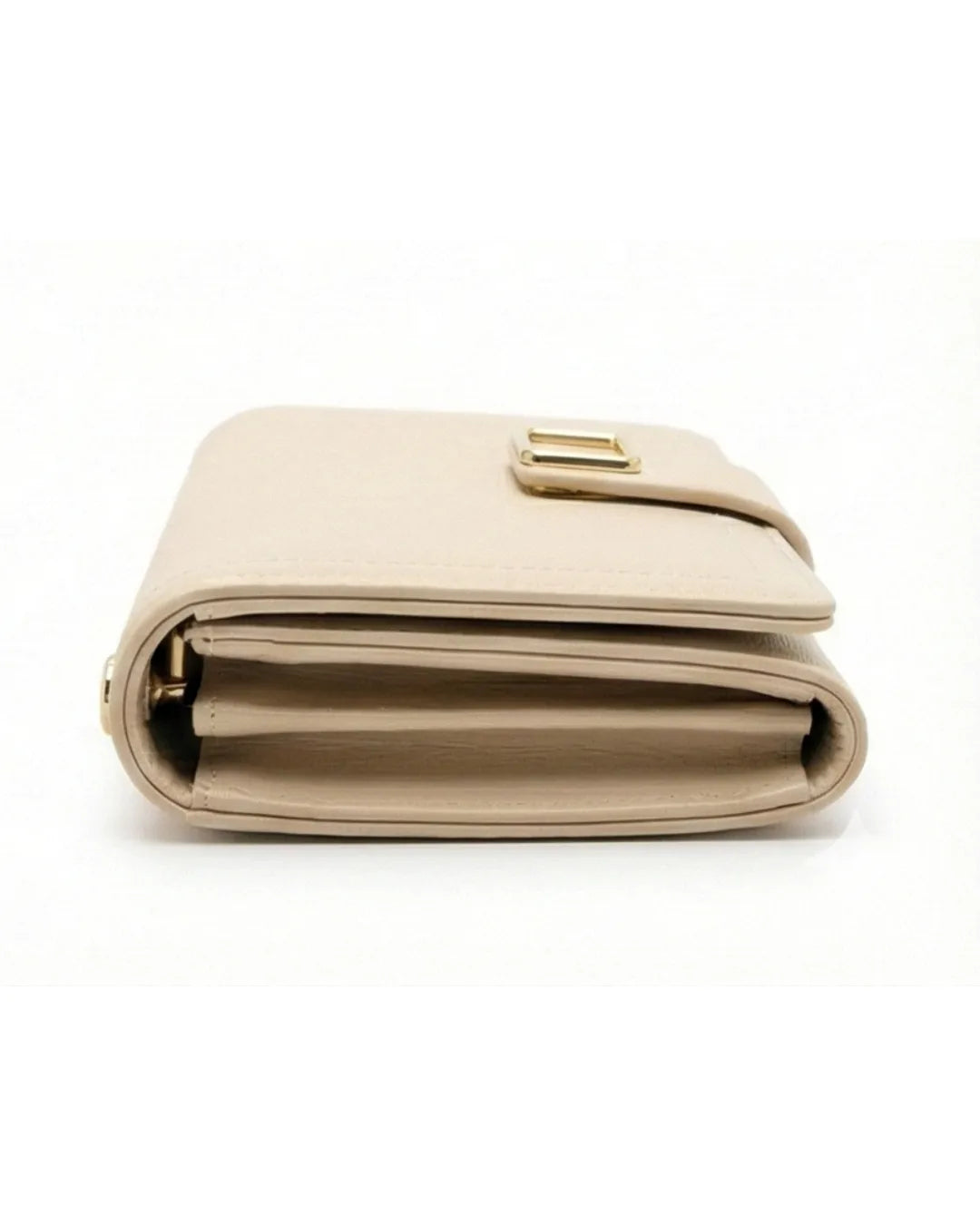 Lora Halle Classic Wristlet – Sand Beige- Womens Wallet
