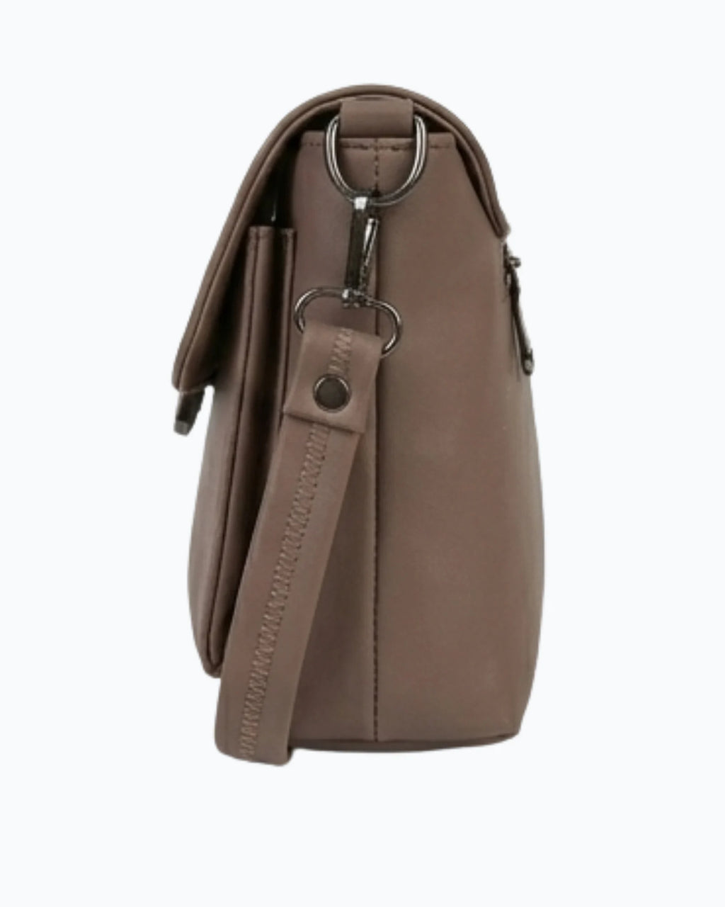 Lora Halle - Fine Leather Sling Bag - Classic Square Buckle