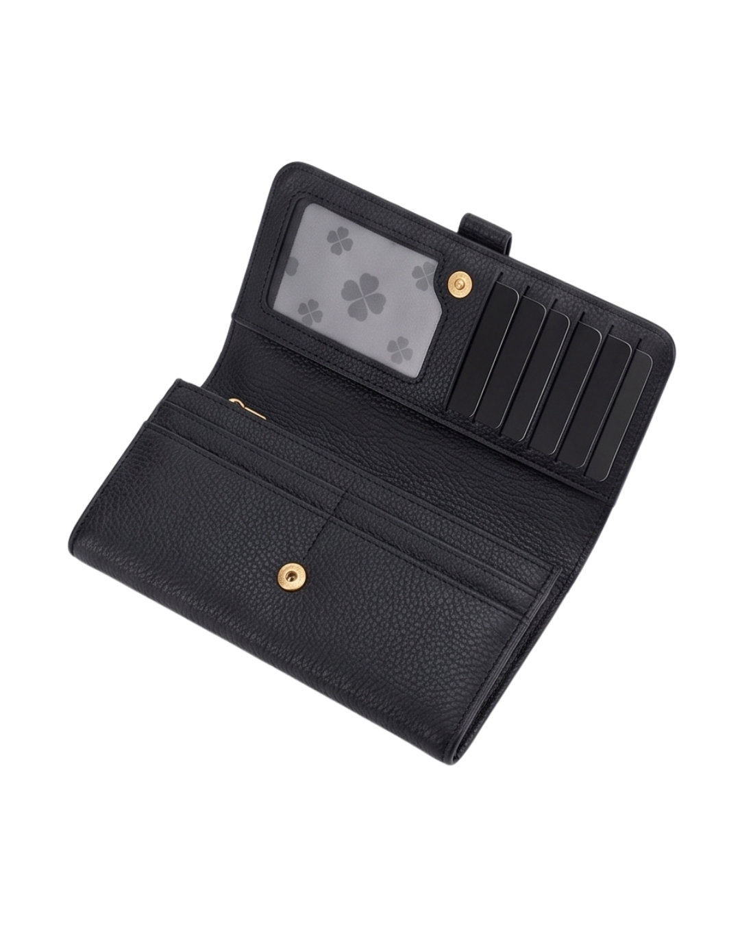 Lora Halle Brown Wristlet Ladies Wallet Black