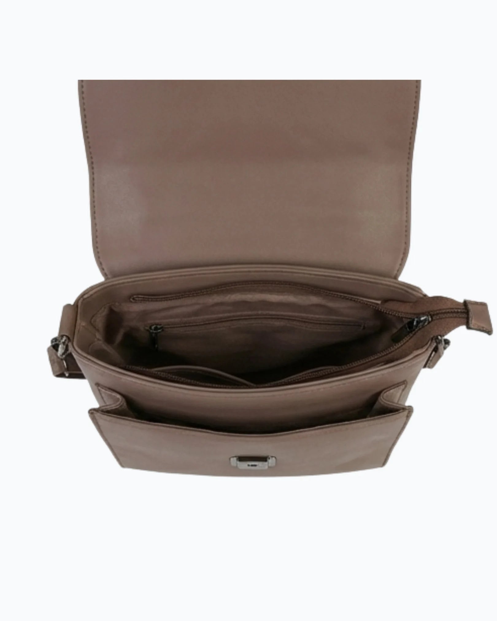 Lora Halle - Fine Leather Sling Bag - Classic Square Buckle