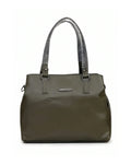 Luxe Aesthetic Green Satchel Bag