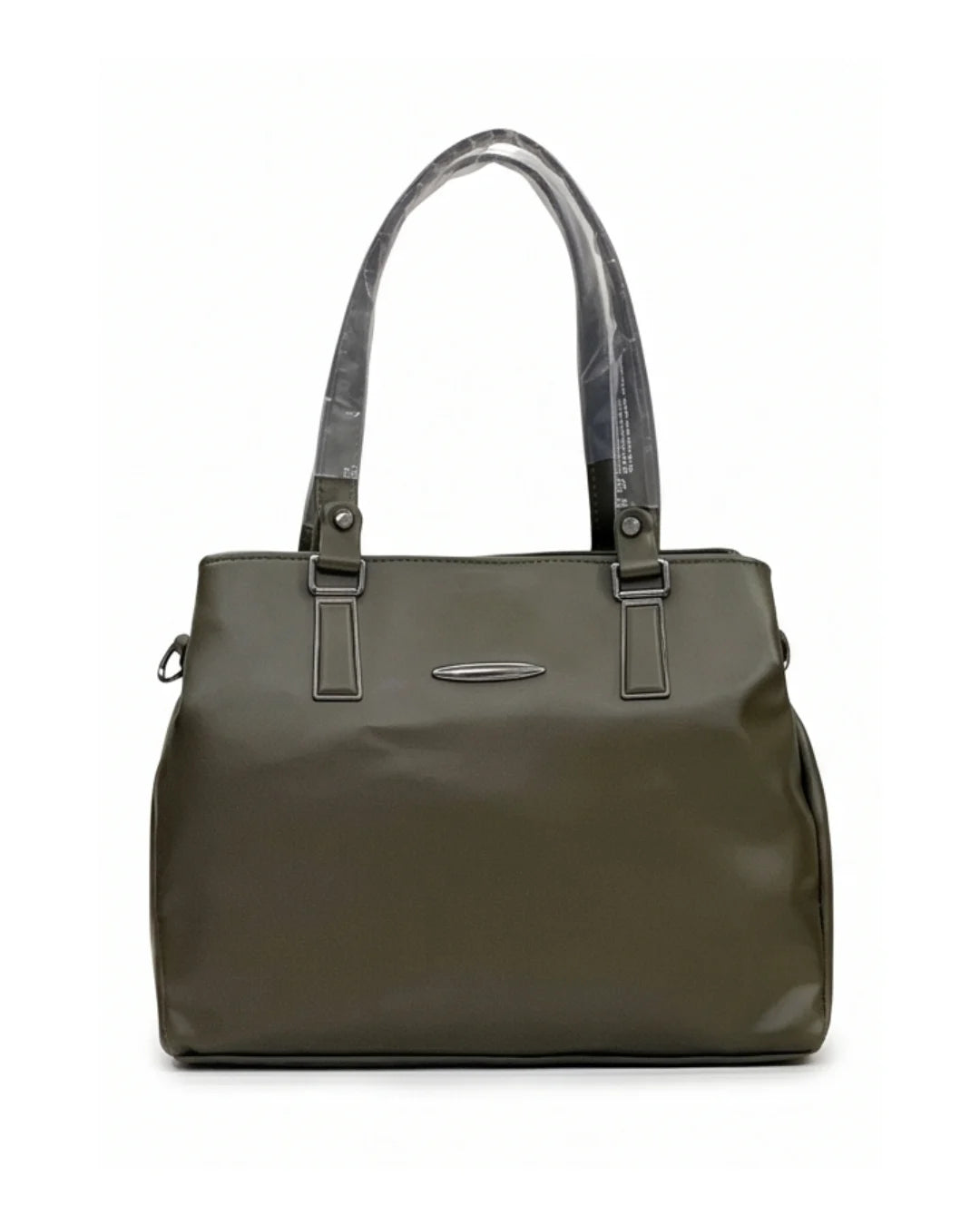 Luxe Aesthetic Green Satchel Bag