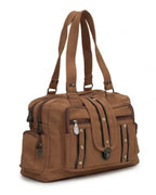 Everyday Utility Satchel Bag - Brown