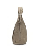 Chic & Trendy Slouchy Hobo - Beige Brown