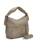 Chic & Trendy Slouchy Hobo - Beige Brown