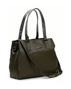 Luxe Aesthetic Green Satchel Bag