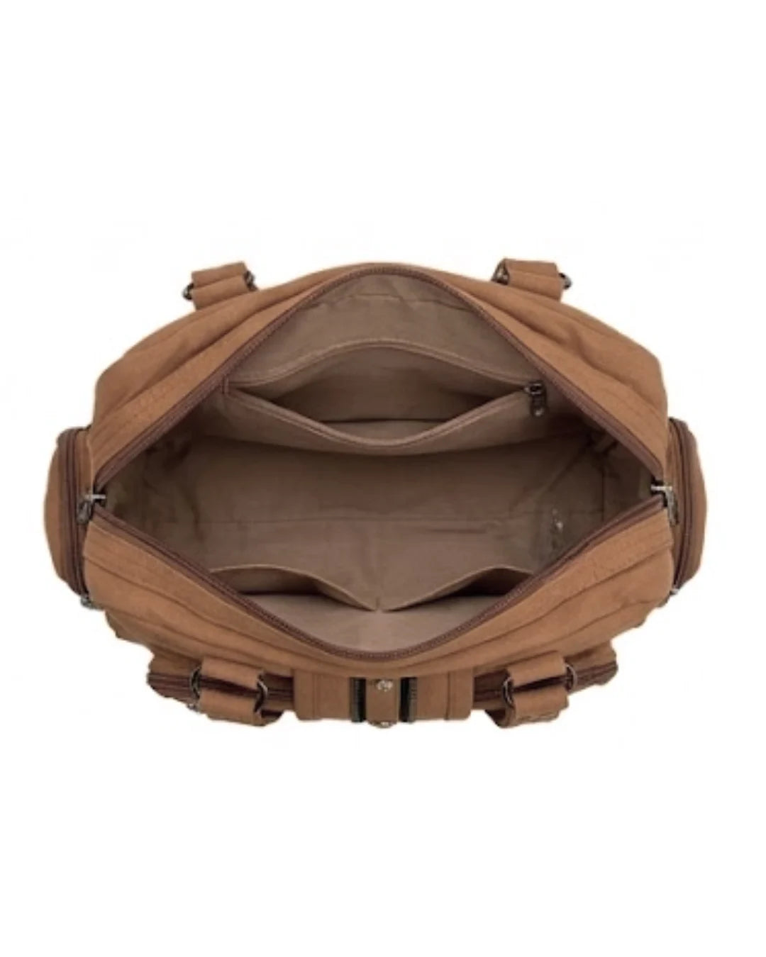Everyday Utility Satchel Bag - Brown