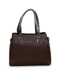 Luxe Aesthetic Brown Satchel Bag