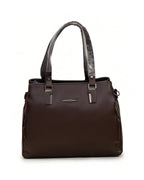 Luxe Aesthetic Brown Satchel Bag