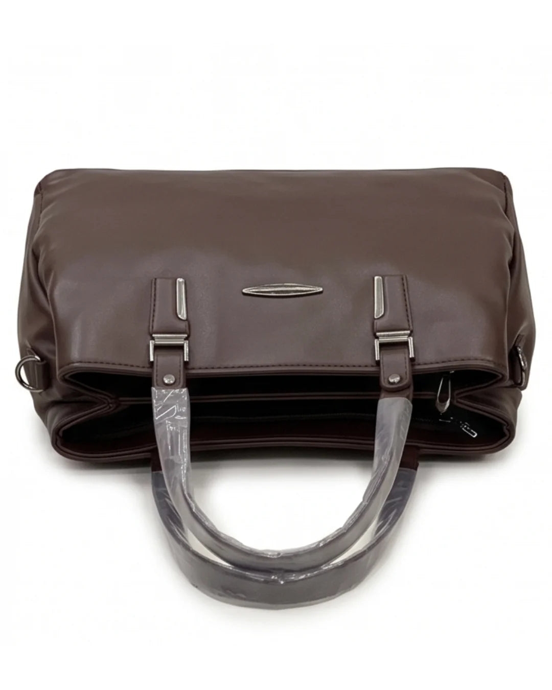 Luxe Aesthetic Brown Satchel Bag