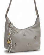 Trendy Butterfly Motif Hobo