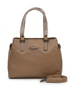 Luxe Aesthetic Beige Satchel Bag