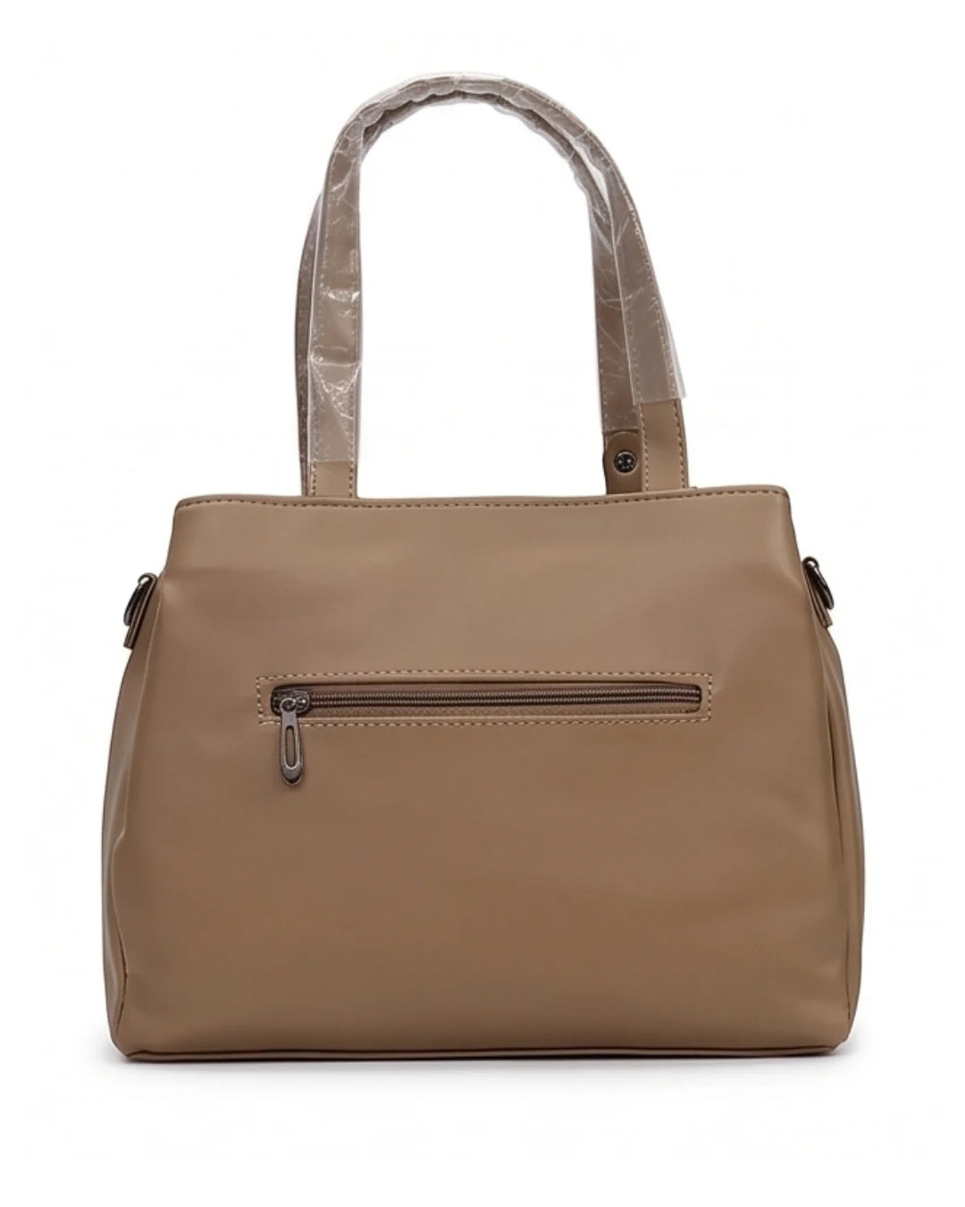 Luxe Aesthetic Beige Satchel Bag
