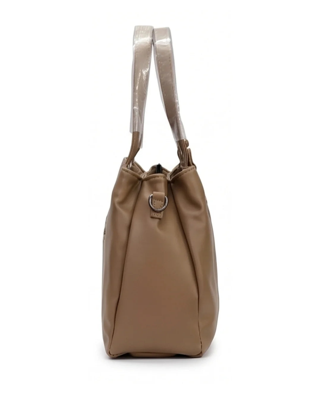 Luxe Aesthetic Beige Satchel Bag