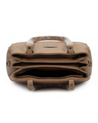 Luxe Aesthetic Beige Satchel Bag
