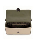 Cute Panda Charm Sling Bag -Beige Green