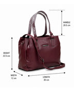 Luxe Aesthetic Pink Satchel Bag