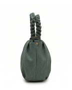 Snatched Ruched Cloud Sling Bag - Green