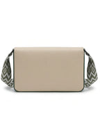 Classic Chevron Strap Sling Bag- Green