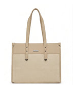 Practical Minimalist Off White Tote Bag